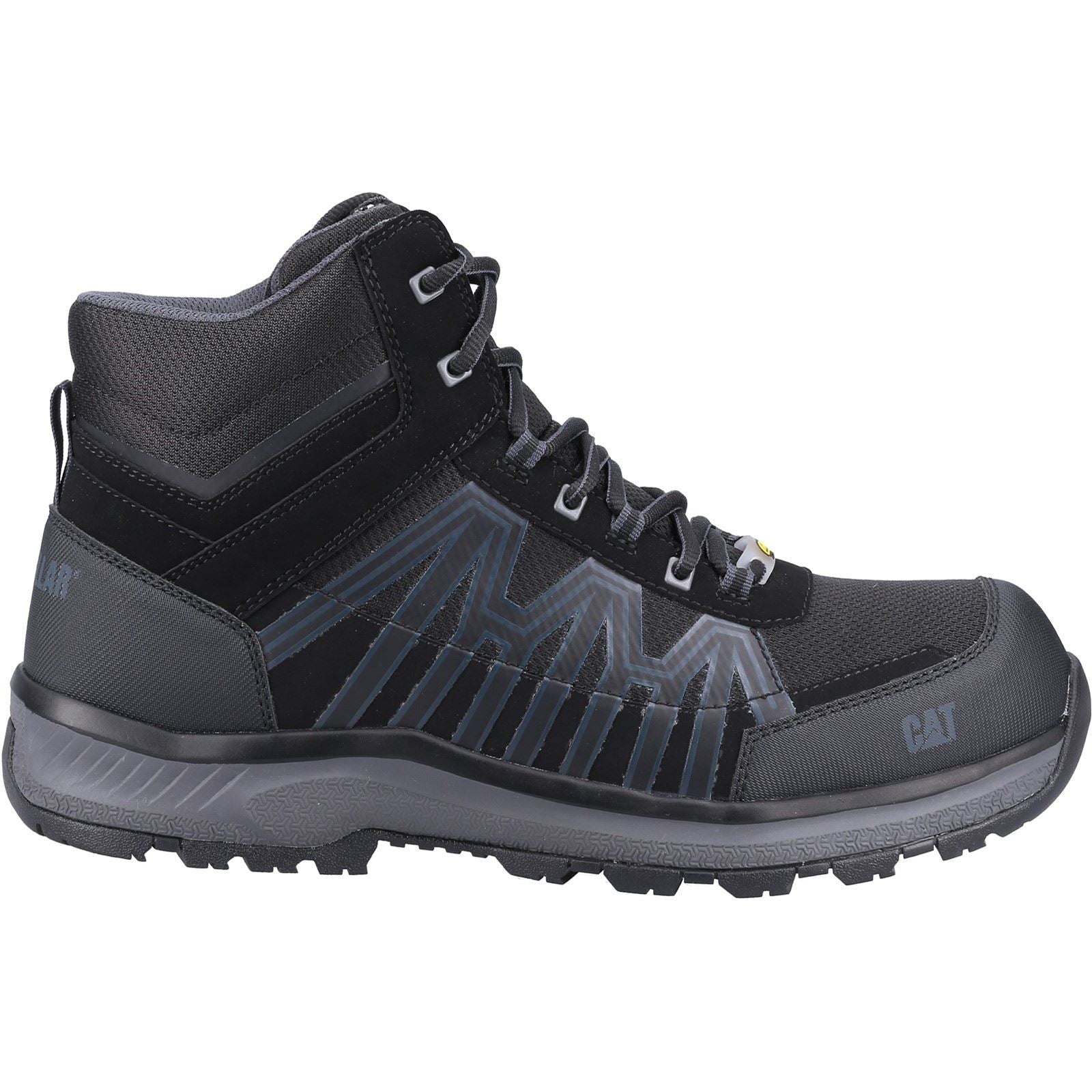 Caterpillar Charge PU/Mesh/Synthetic Black Hiking Boots