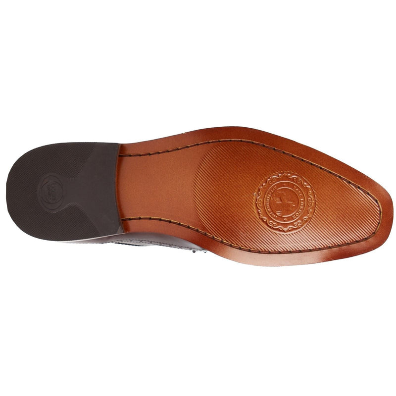 Base London Havisham Leather Men's Brown Derby Shoes