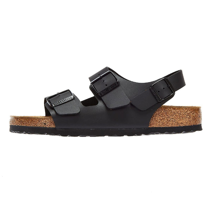 Birkenstock Milano Birko Flor Black Narrow Sandals