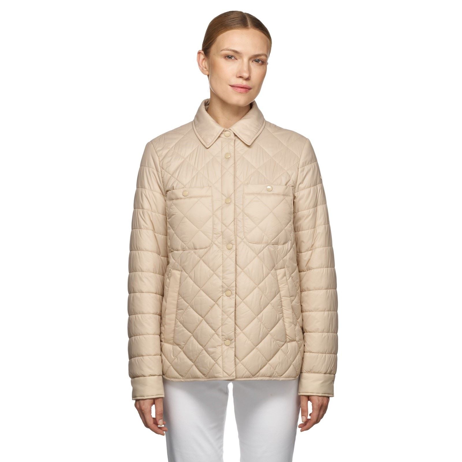 Geox W AMABEL Women's Brown Shirt Jacket