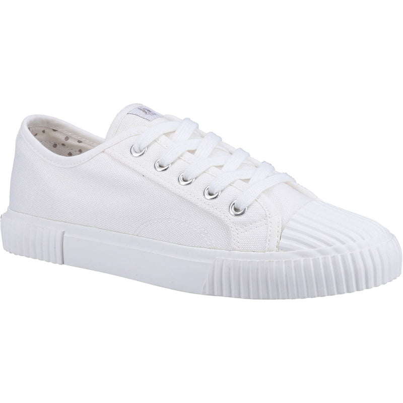 Hush Puppies Brooke Canvas Women's White Sneakers
