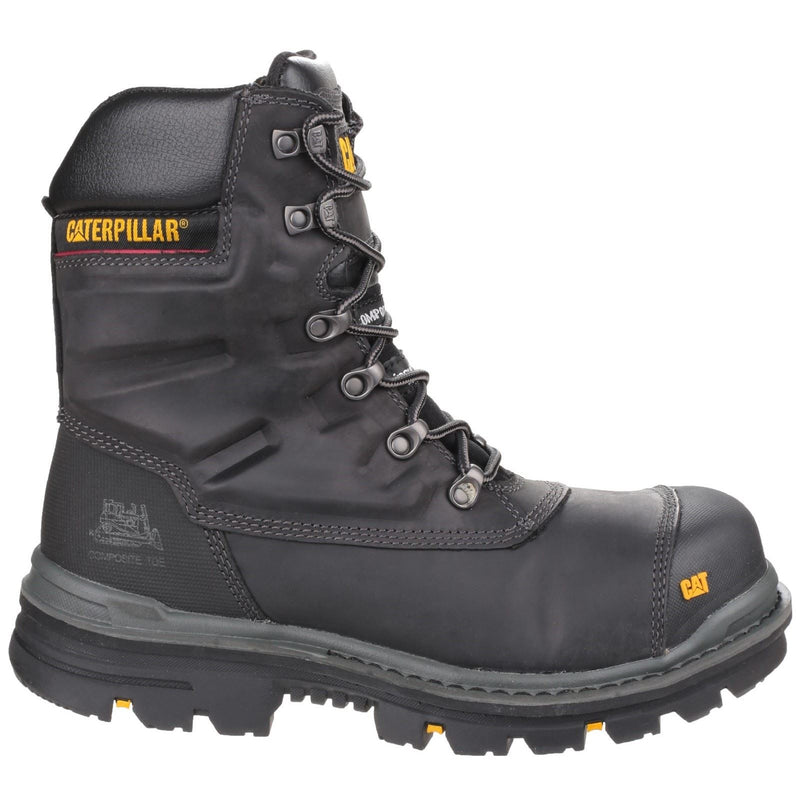 Caterpillar Premier Leather Black Safety Boots