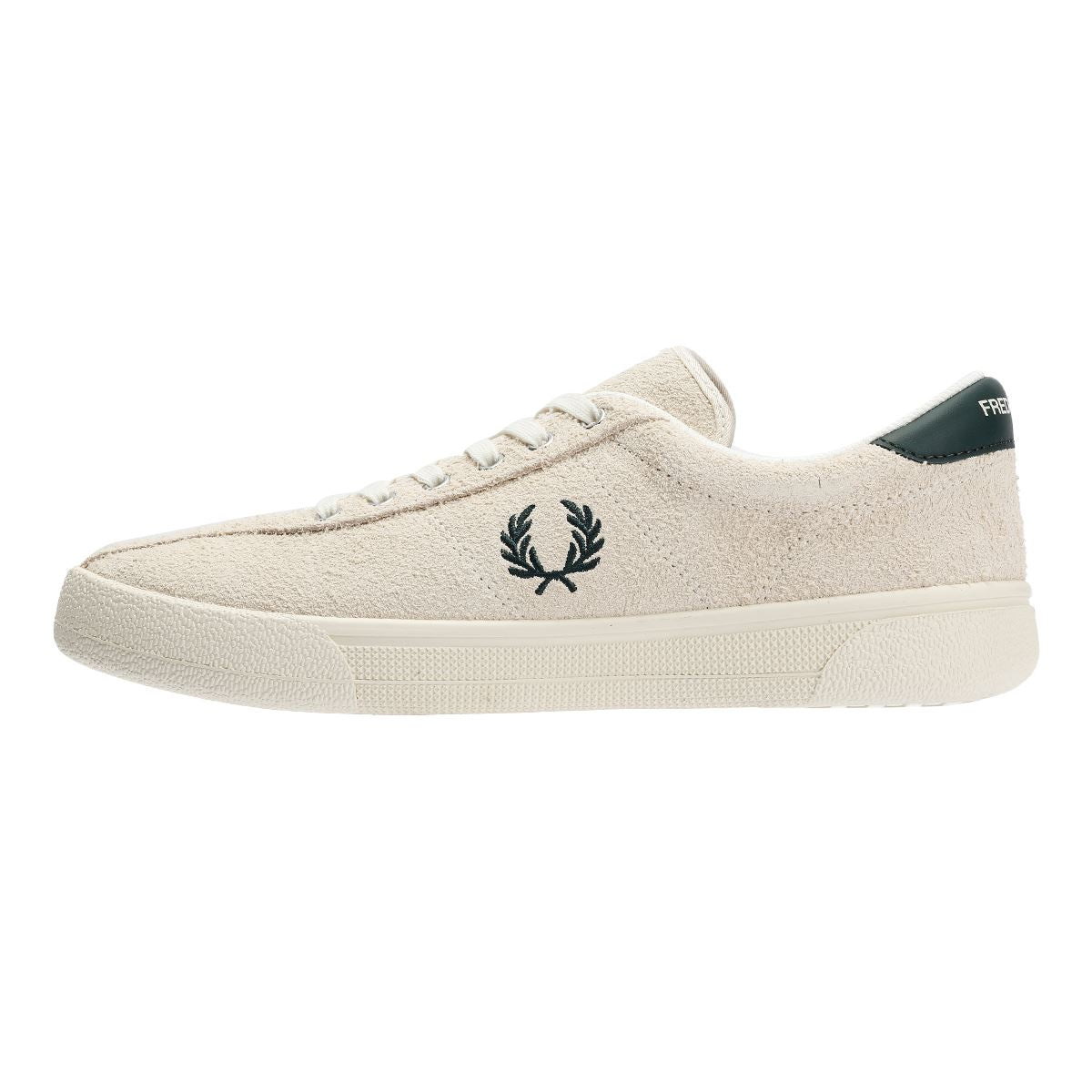 Fred Perry Tennis Shoe Suede Men's Ecru/Grassroot Sneakers