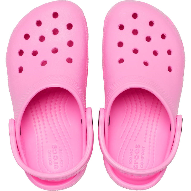 Crocs Toddler Classic Synthetic Taffy Pink Loafers