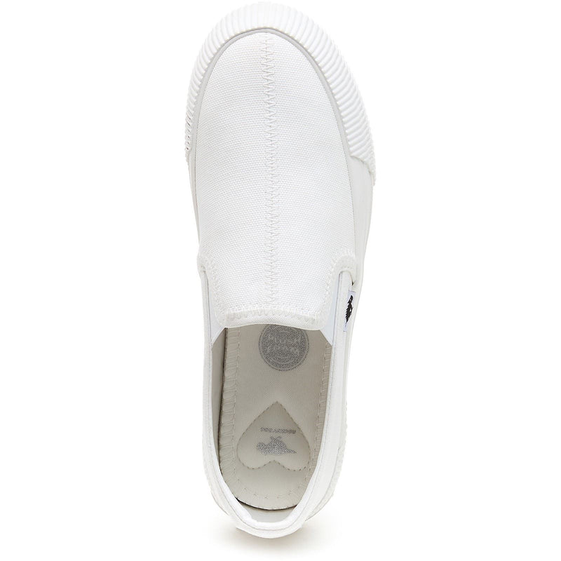 Rocket Dog Cheeryful 12A Canvas Women's White Sneakers