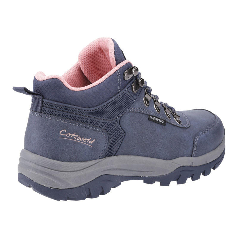 Cotswold Overbury Synthetic Women's Navy Hiking Boots