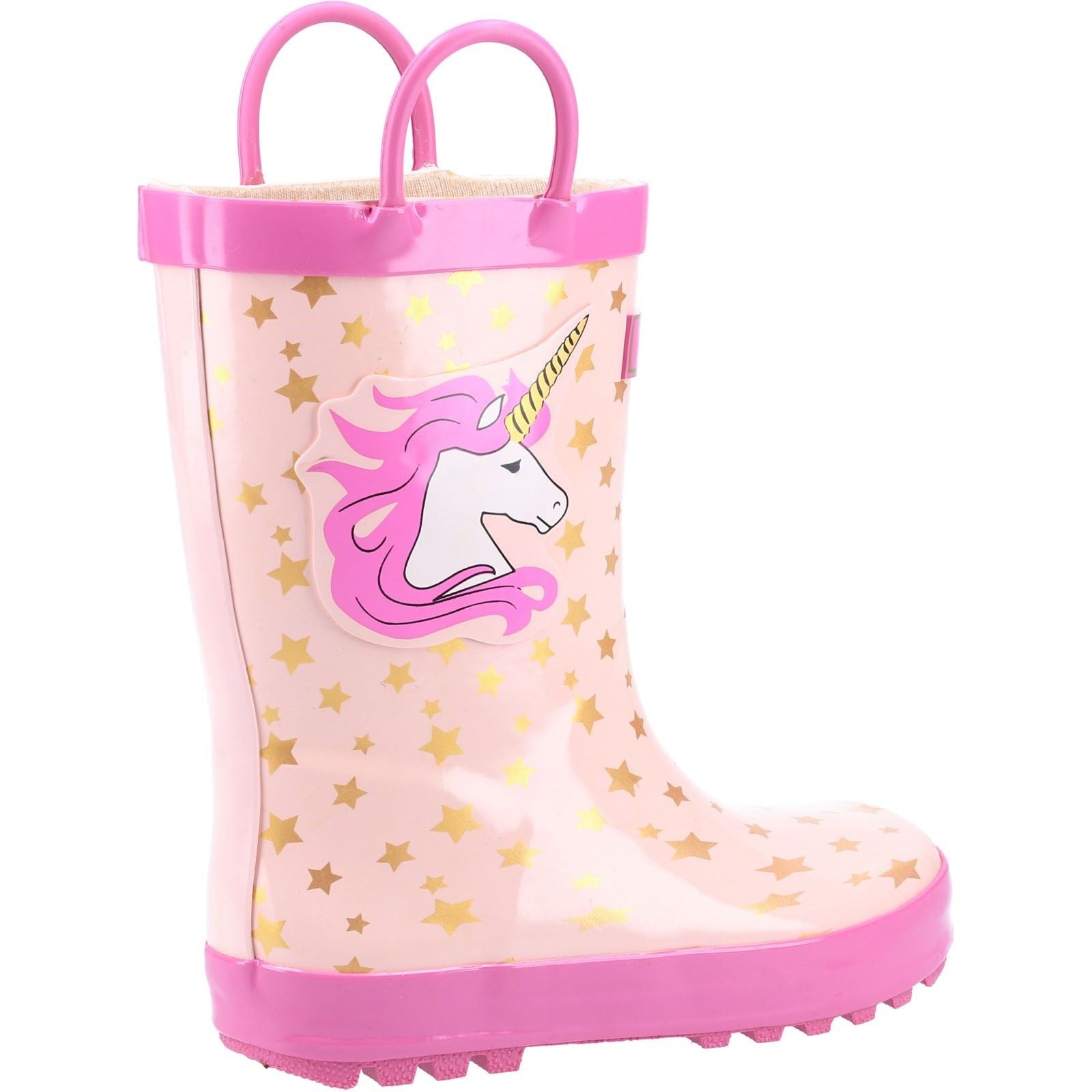 Cotswold Puddle Rubber Unicorn Wellington Boots