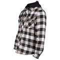 Hard Yakka Quilted Flannel Shacket Men's Grey Shirt Jacket