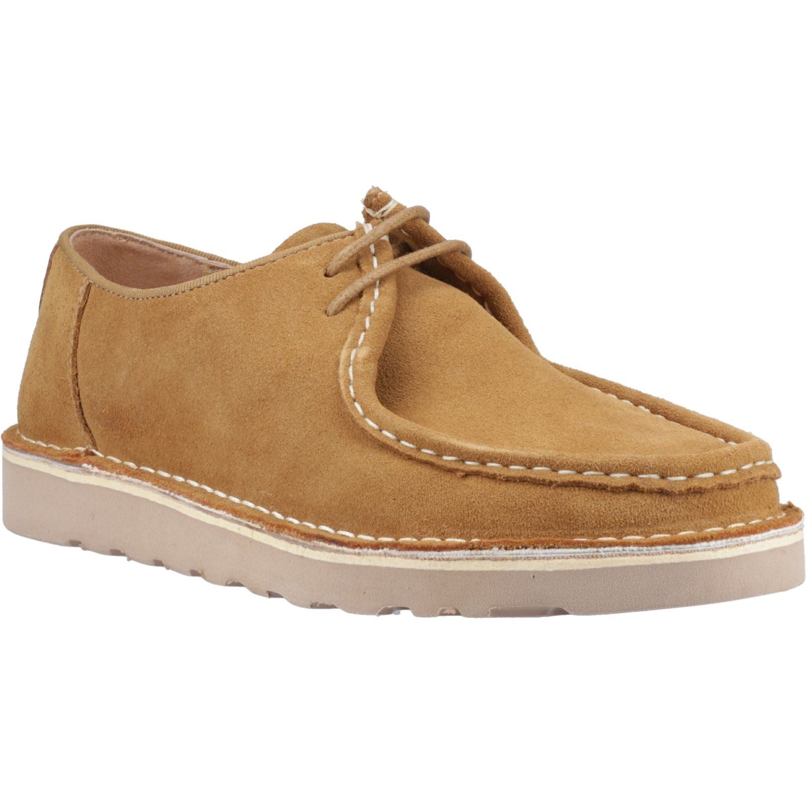 Hush Puppies Otis Suede Men's Tan Lace-Up Shoes