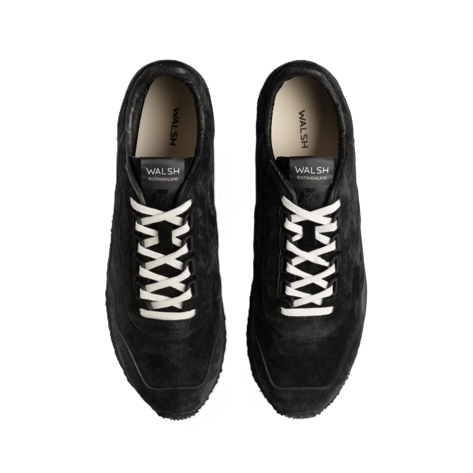Walsh Ensign Leather Men's Black Sneakers
