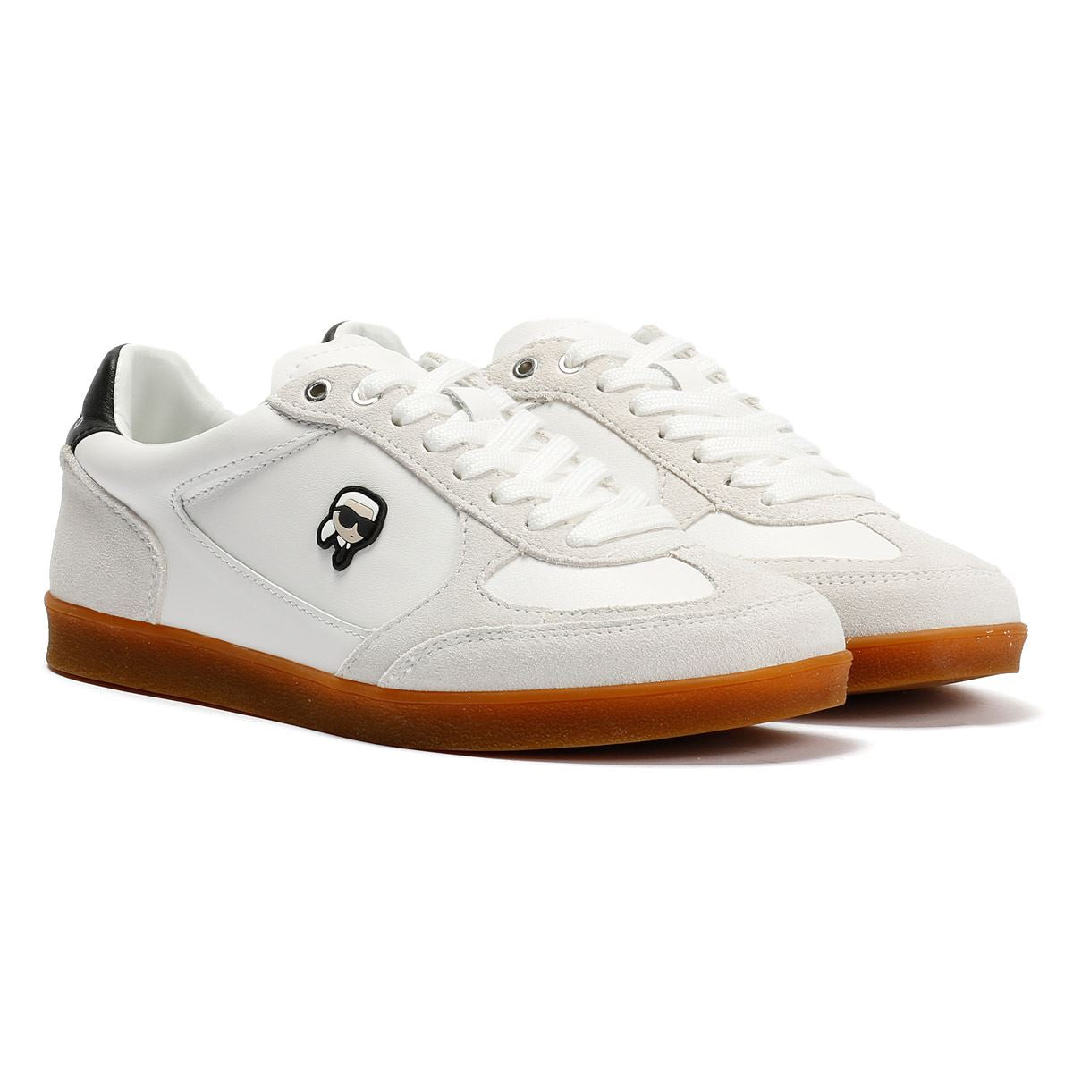 Karl Lagerfeld Kandidate NFT Leather Women's White Sneakers