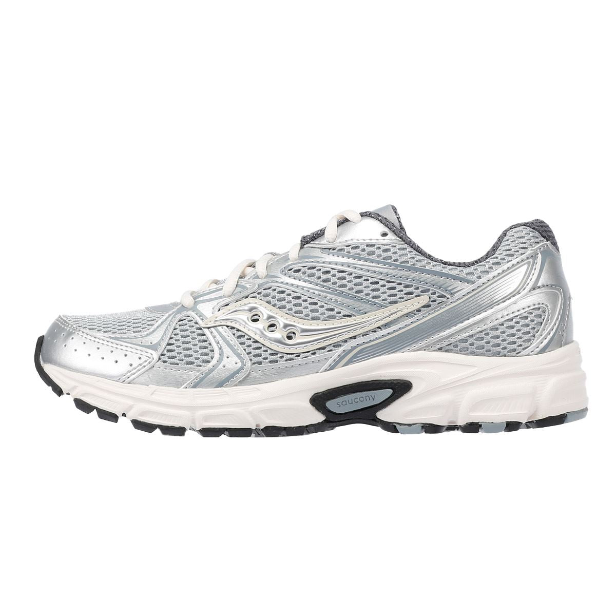 Saucony Ride Millenium Silver/Cream Sneakers