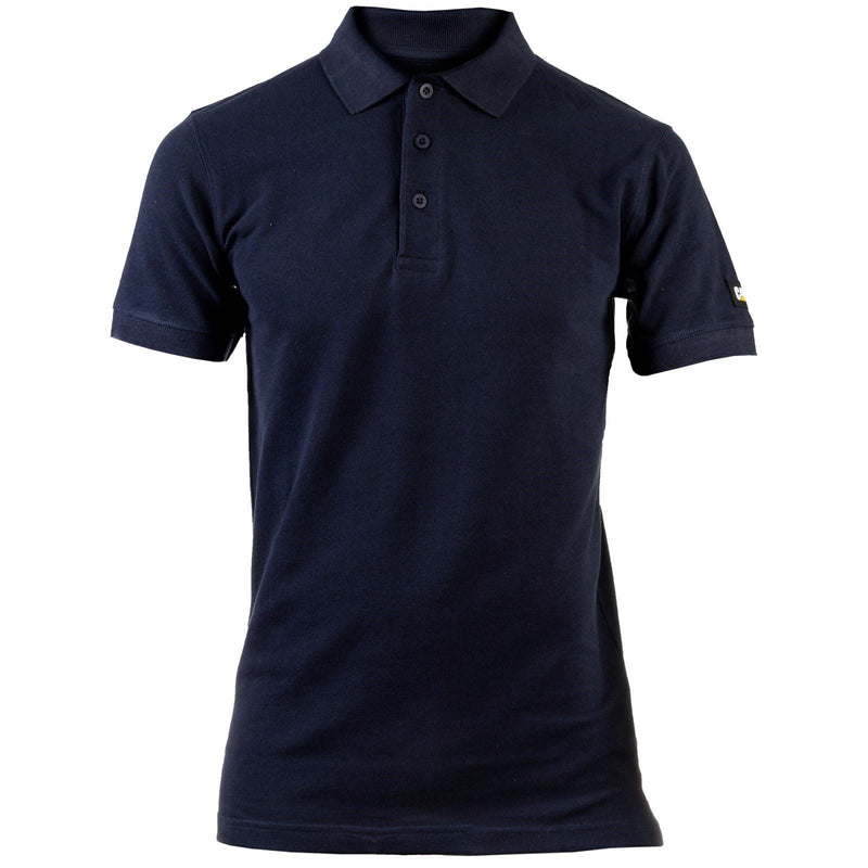 Caterpillar Essentials Cotton Men's Blue Polo Shirt