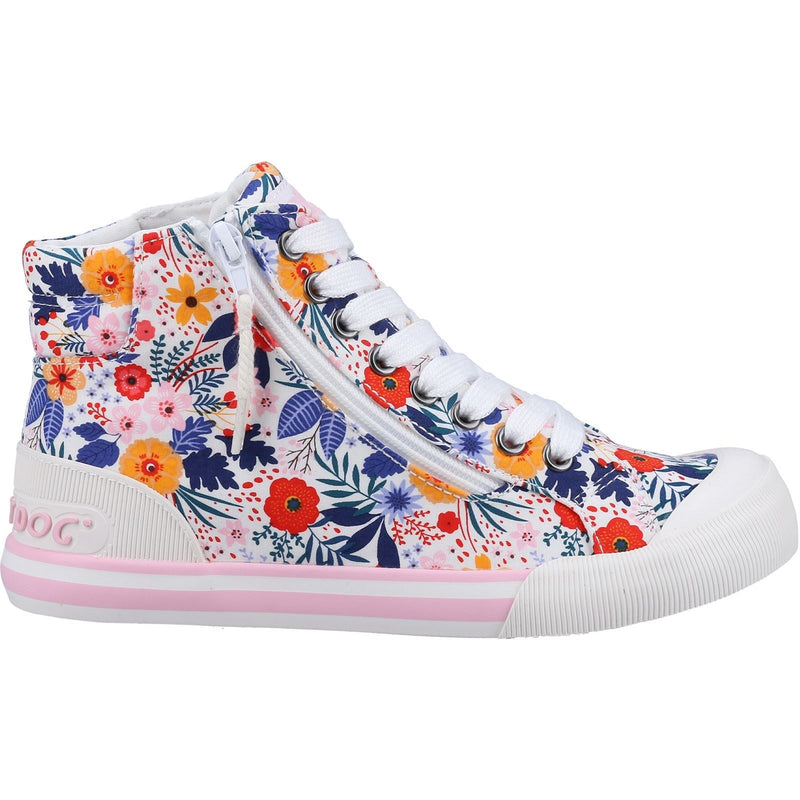 Rocket Dog Jazzin Malden Floral Cotton Women's White/Multi Sneakers