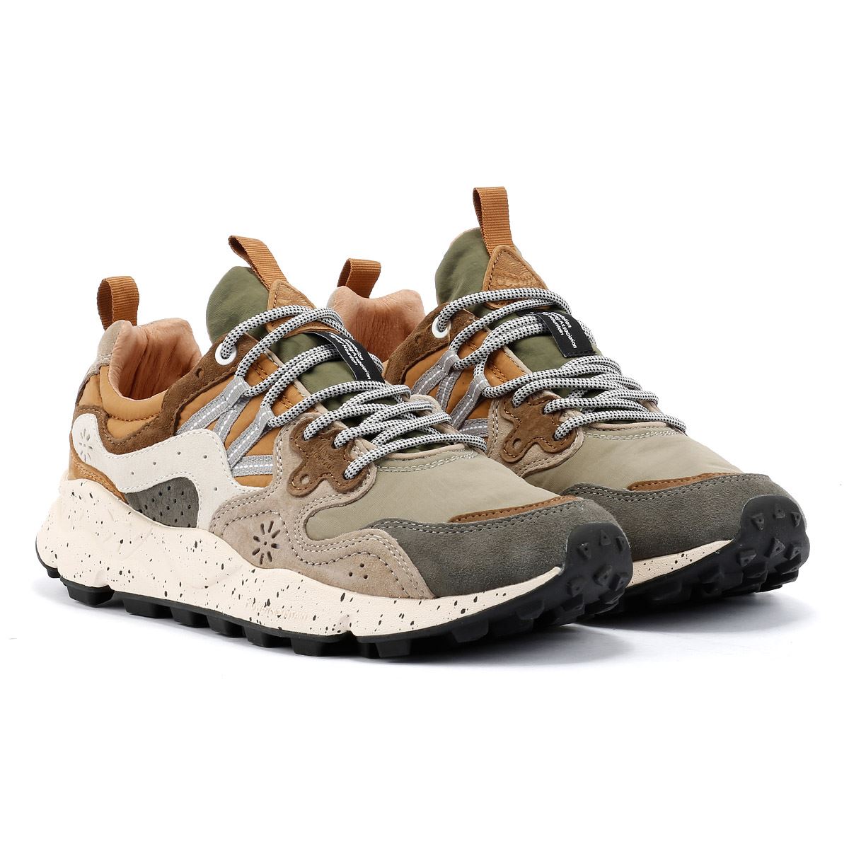 Flower Mountain Yamano 3 Men's Brown Sneakers