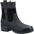 Hush Puppies Saskia Leather Women's Black Boots