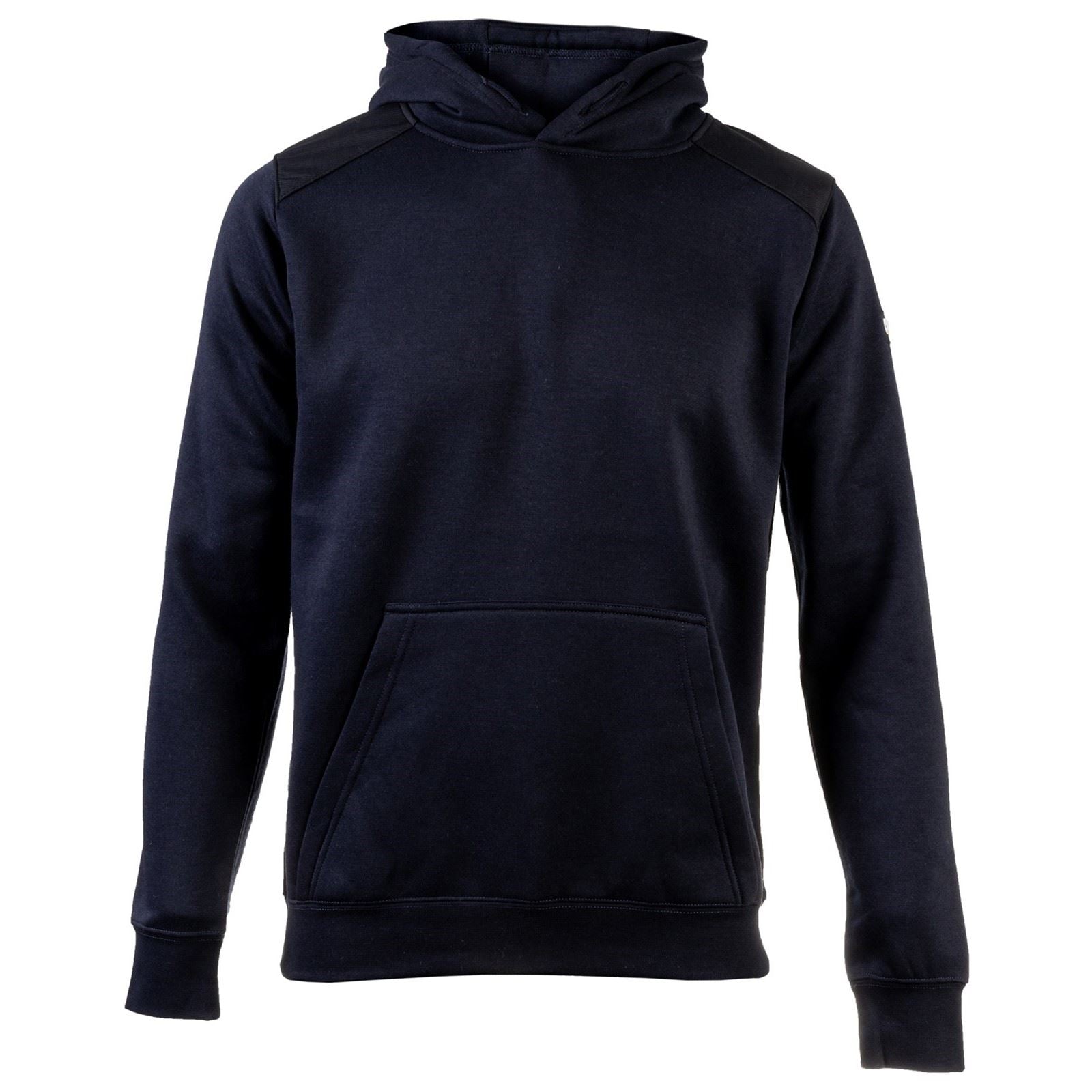 Caterpillar Essentials Polyester Men's Blue Hooded Sweatshirt