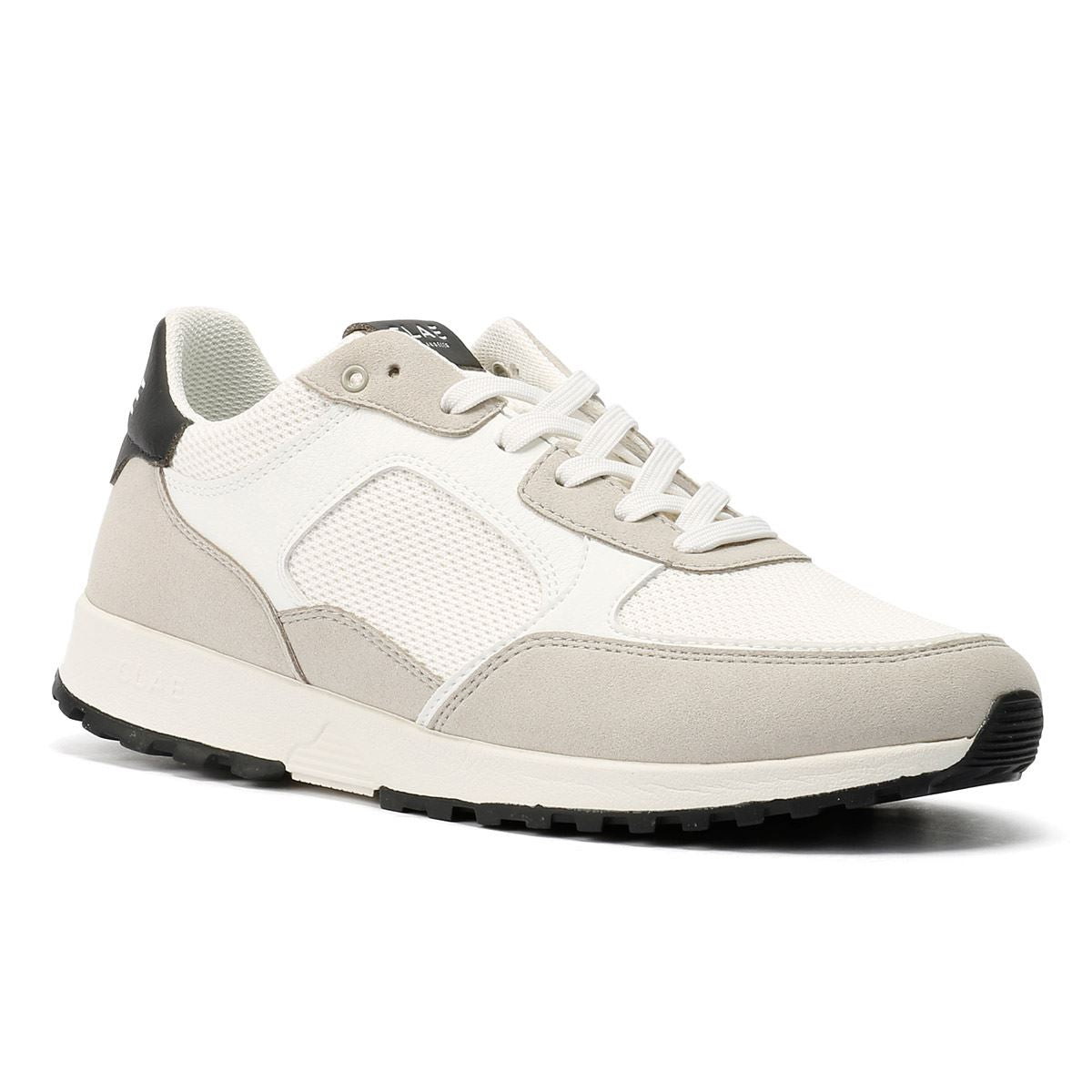 Clae Joshua Men's Microchip/White/Navy Sneakers