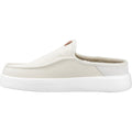 HEYDUDE Austin Workwear Leather Men's Almost White Slippers