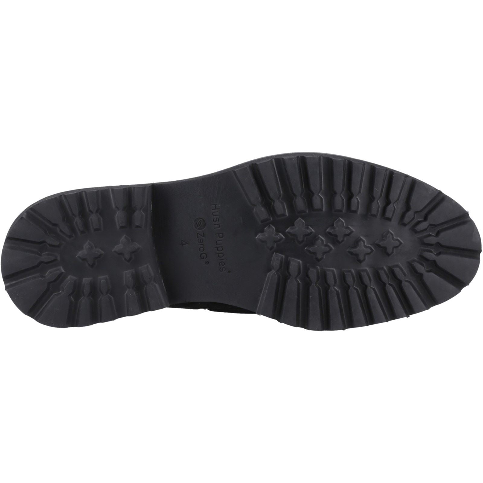Hush Puppies Geri Suede Women's Black Loafers