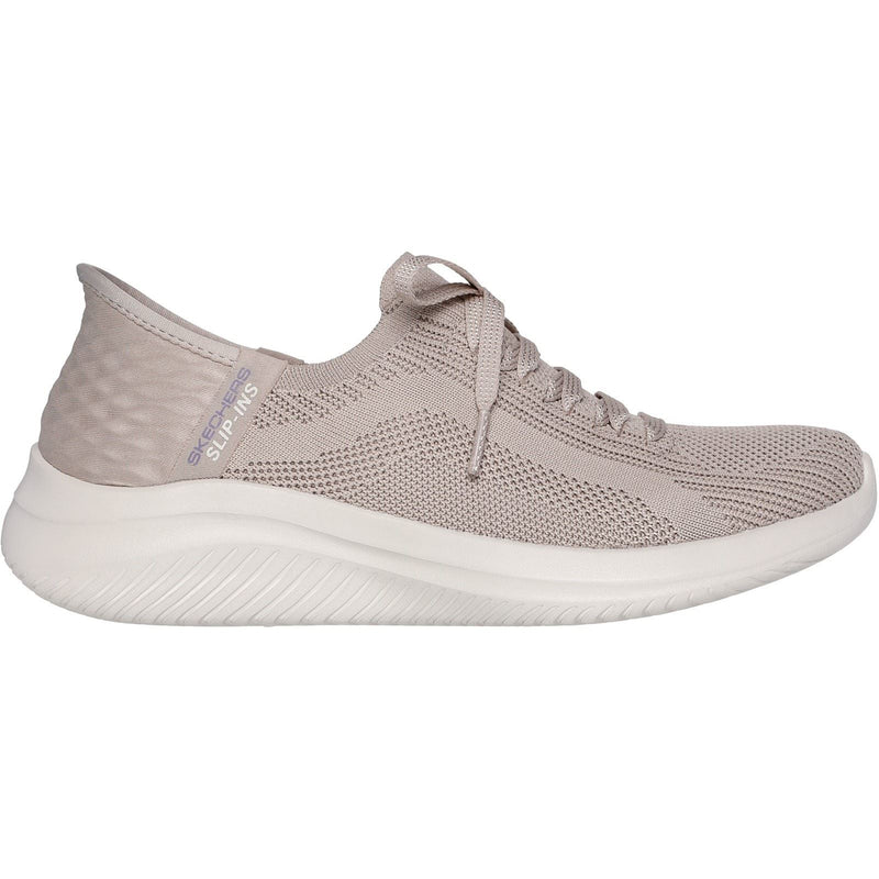 Skechers Ultra Flex 3.0 Brilliant Path Textile Women's Taupe Sneakers