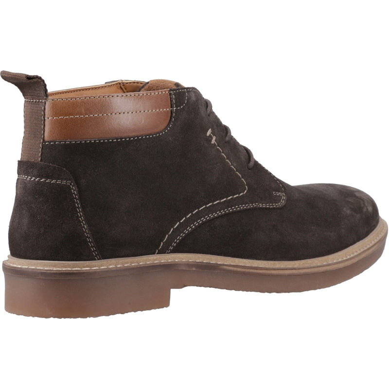 Hush Puppies Gideon Suede Men's Chocolate Ankle Boots