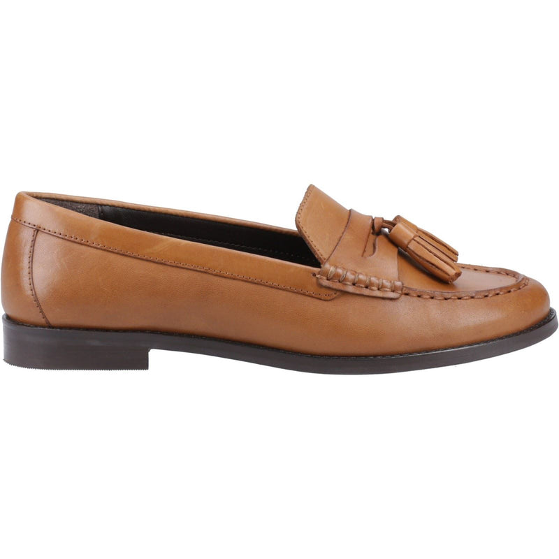 Hush Puppies Connie Leather Women's Tan Loafers