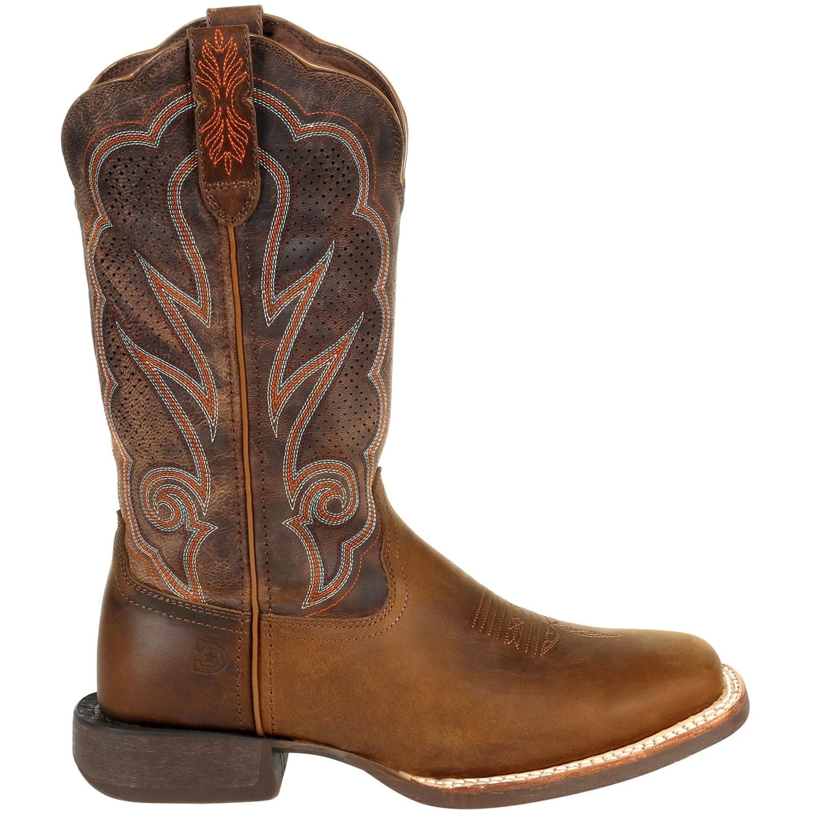 Durango Rebel Pro Leather Womens's Distressed Cognac Boots