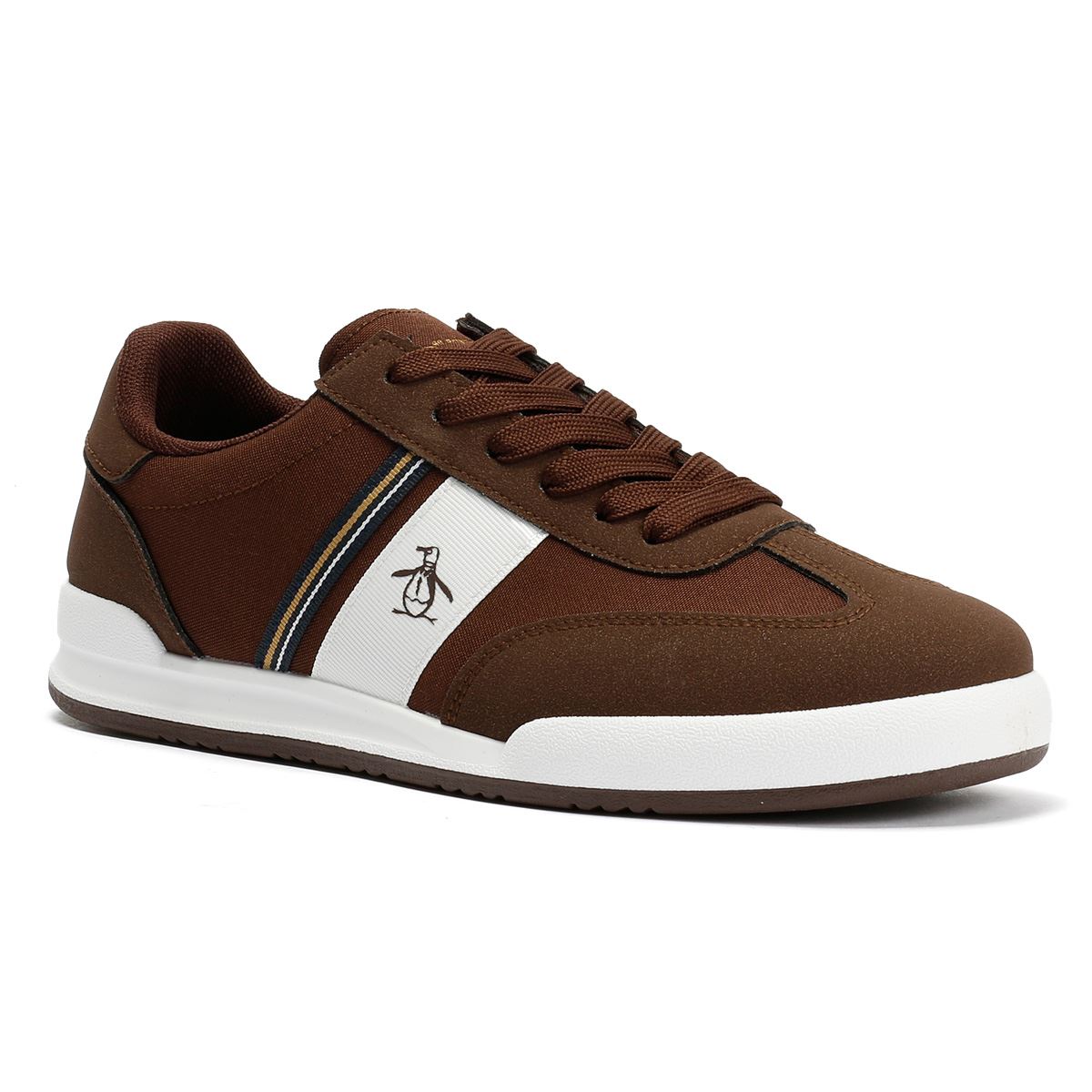 Penguin Gaz Men's Chocolate Sneakers