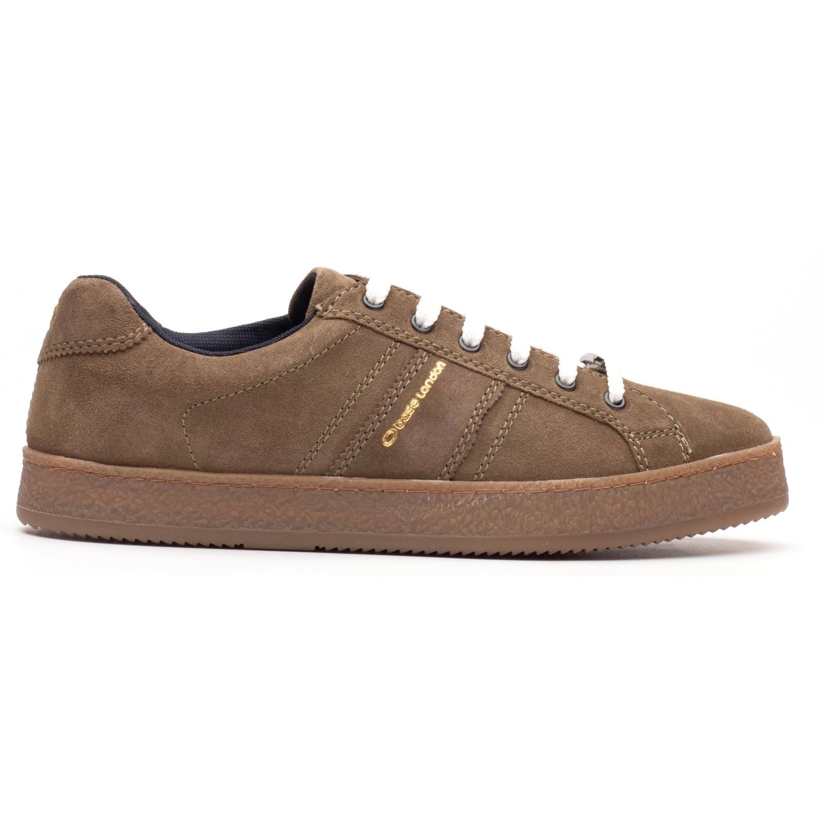 Base London Hopper Leather Men's Moss Sneakers