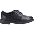 Hush Puppies Tommy Senior Leather Boys's Black Shoes