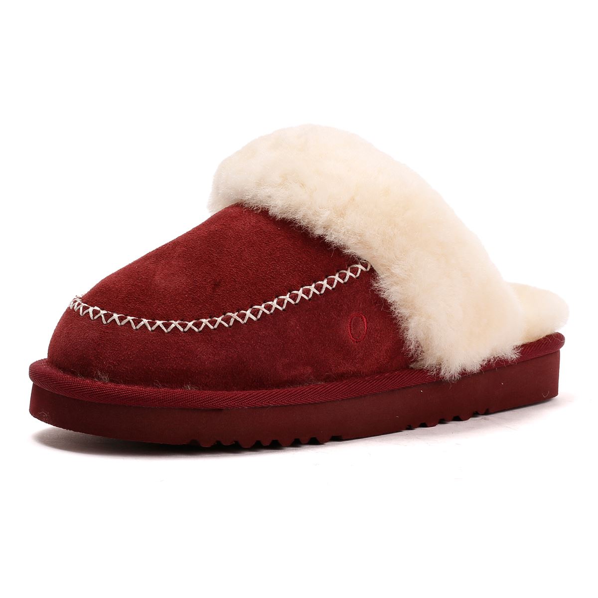 Osprey London The Celeste Suede Women's Merlot Slippers