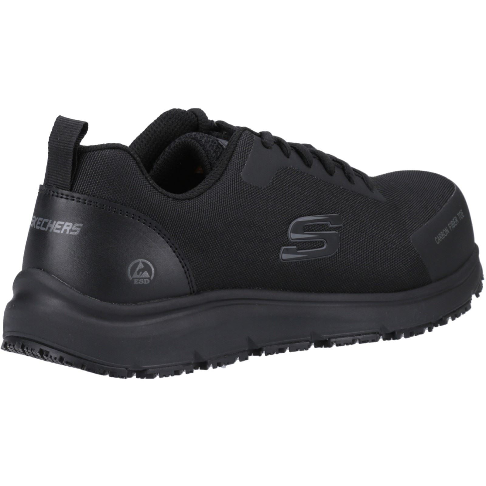 Skechers Workwear Ulmus SR Safety Toe Mesh Men's Black Safety Sneakers