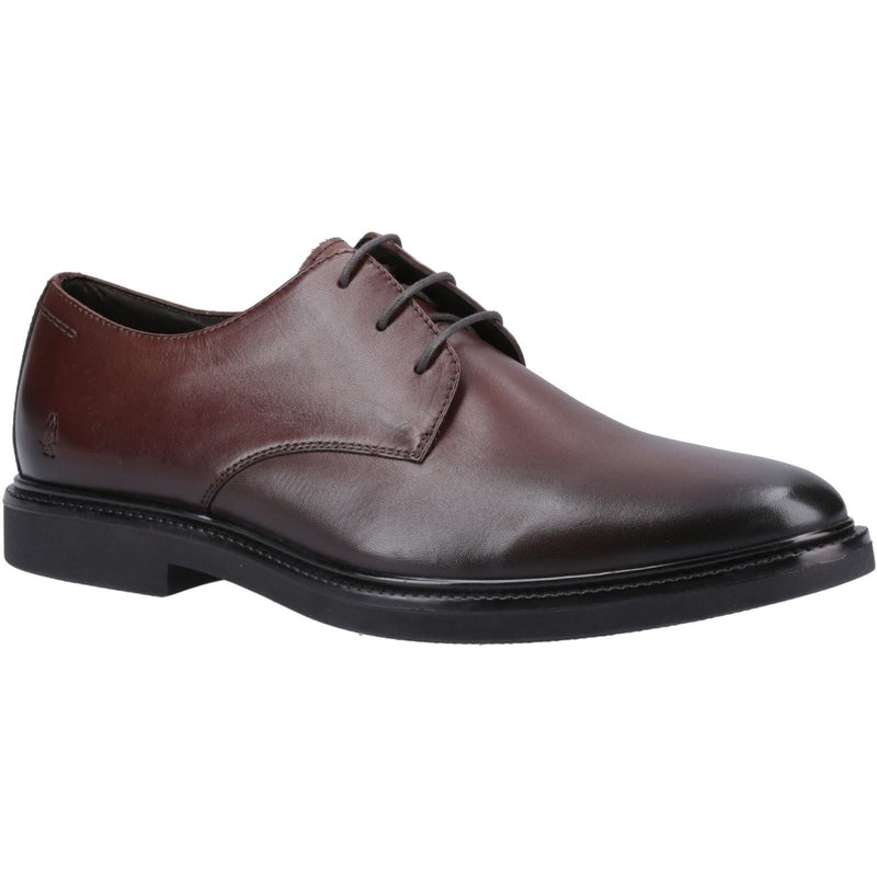 Hush Puppies Kye Leather Men's Chocolate Lace-Up Shoes