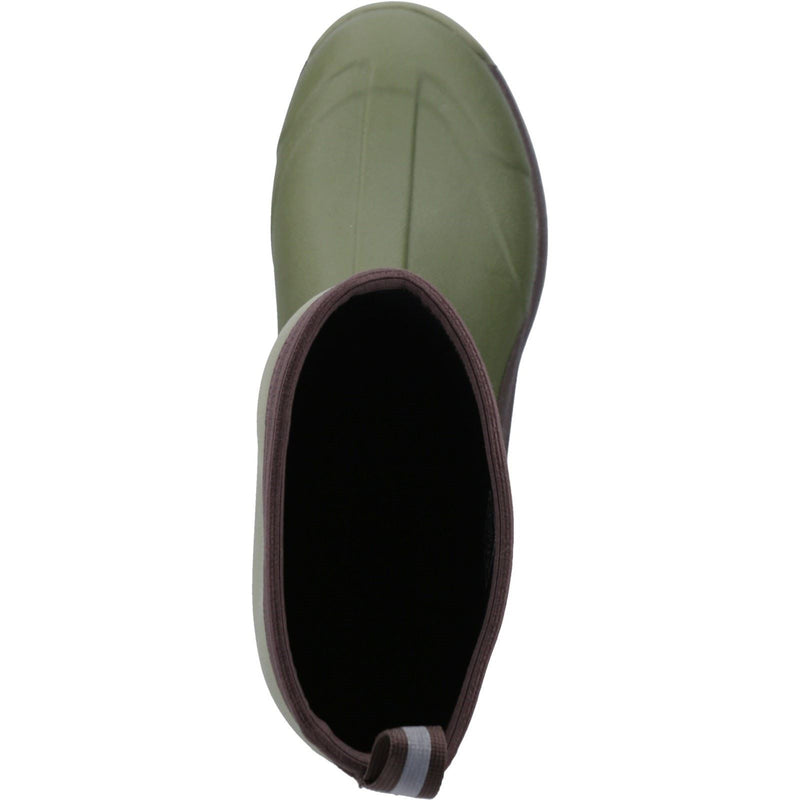Muck Boots Calder Rubber Olive Wellington Boots
