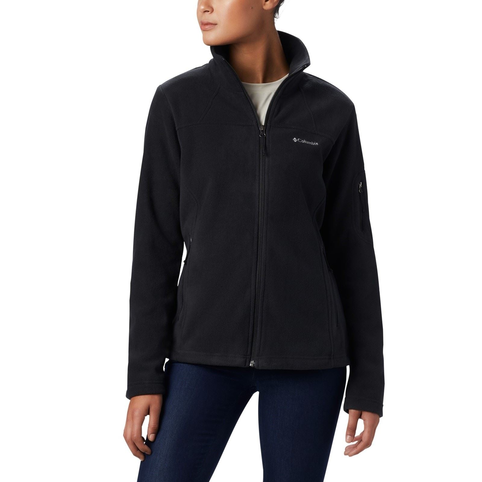 Columbia Fast Trek II Jacket Women's Black Fleece Jackets