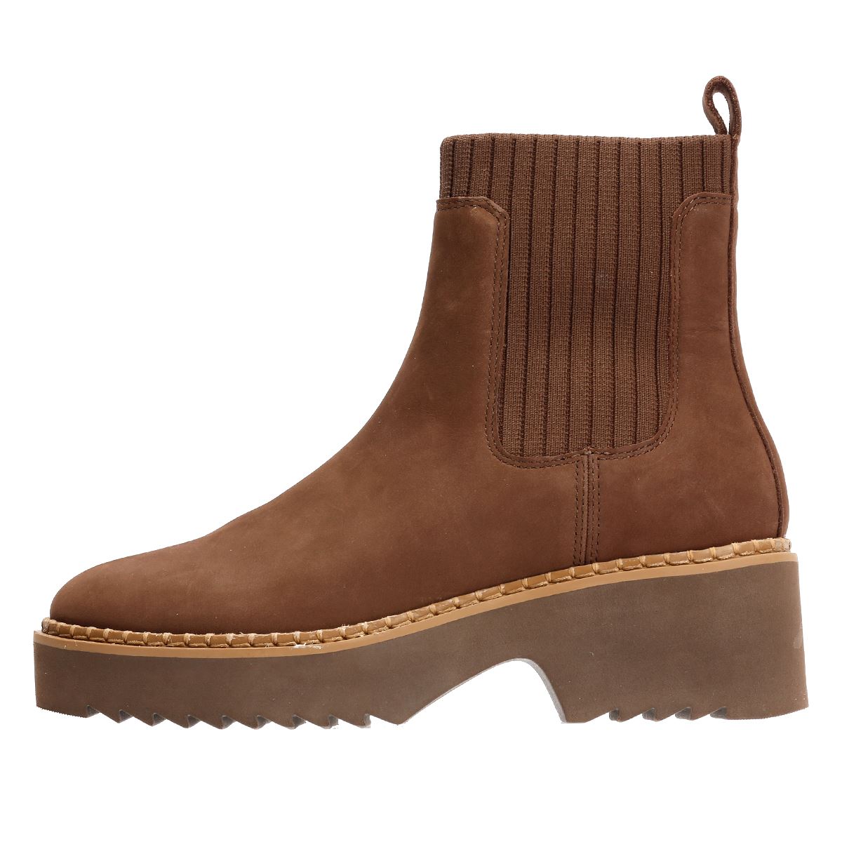 TOMS Millie Nubuck Leather Women's Dark Brown Boots