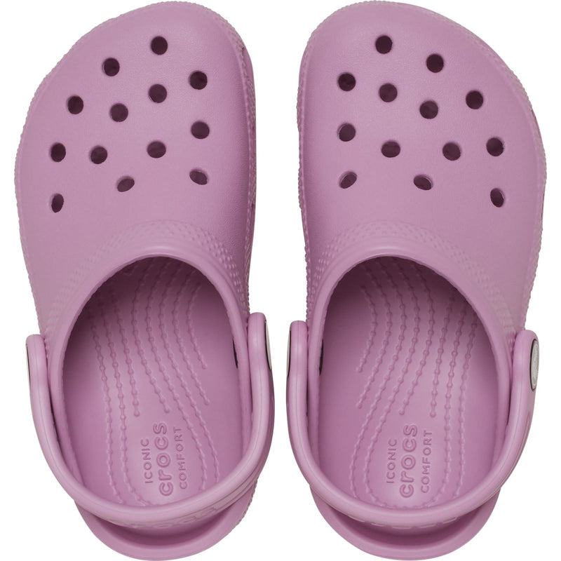 Crocs Toddler Classic Clog Synthetic Hydrangea Loafers