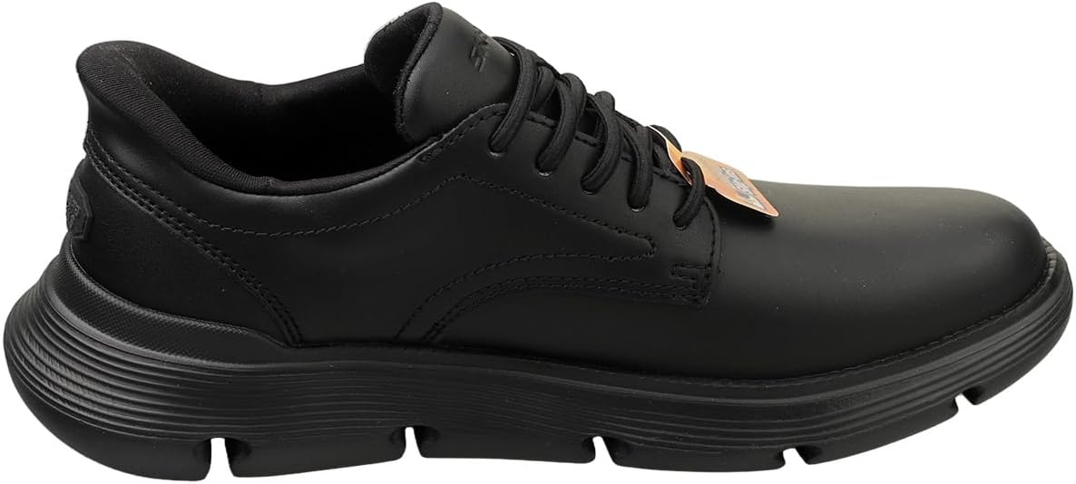 Skechers Garza Duran Leather Men's Black Sneakers