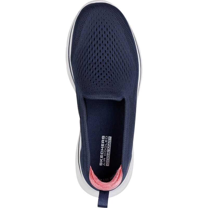 Skechers GO WALK 7 - Vina Textile Women's Navy/Coral Sneakers