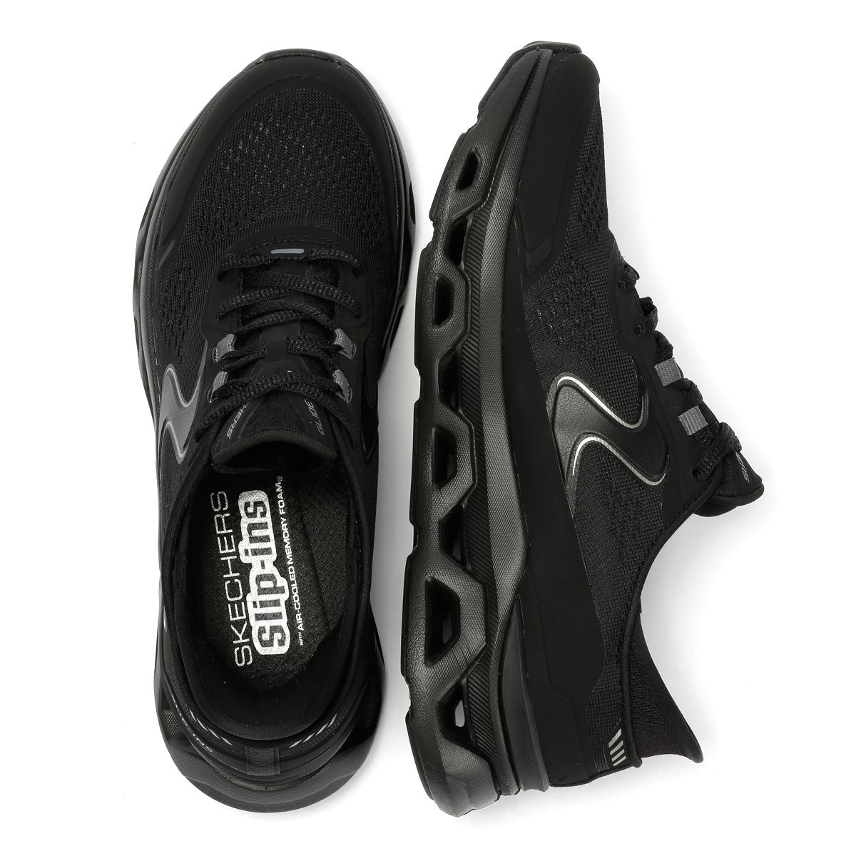 Skechers Slip-Ins Glide Step Altus Mesh Women's Black Sneakers