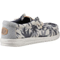 HEYDUDE Wally Palm Jute Jute Men's Egret/Cloud Blue Moccasins Shoes