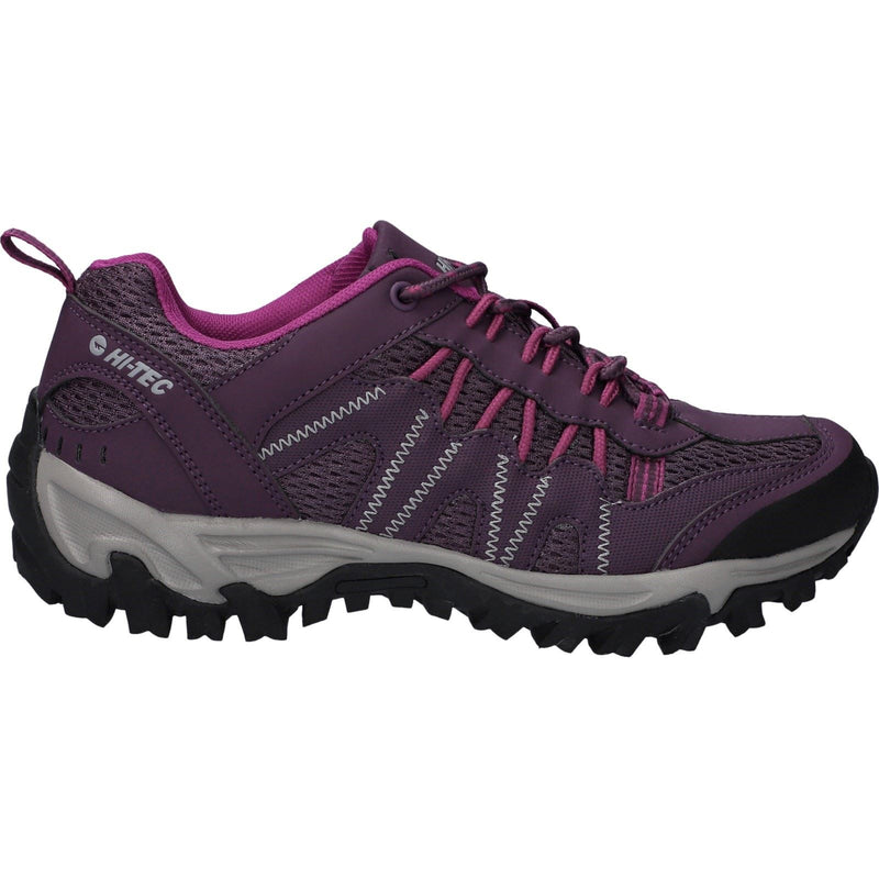 Hi-Tec Jaguar Synthetic Women's Italian Plum/Festival Fuchsia Hiking Boots