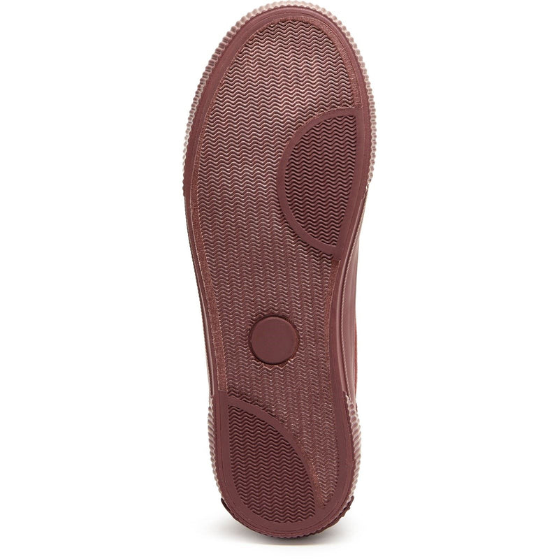 Rocket Dog Cheery Hi Corduroy Women's Burgundy Trainers