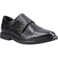 Hush Puppies Kane Leather Men's Black Double Monk Shoes