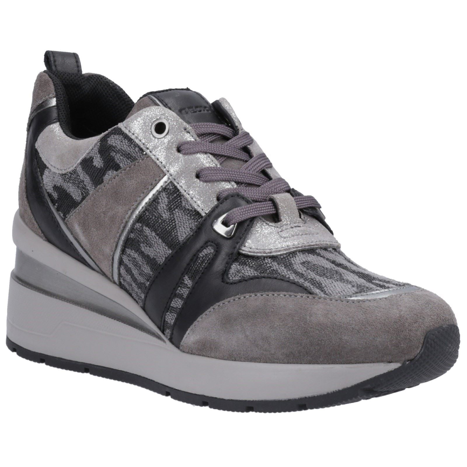 Geox D Zosma B 0 Women's Dark Grey Sneakers