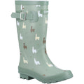 Cotswold Farmyard Junior Rubber Alpaca Wellington Boots