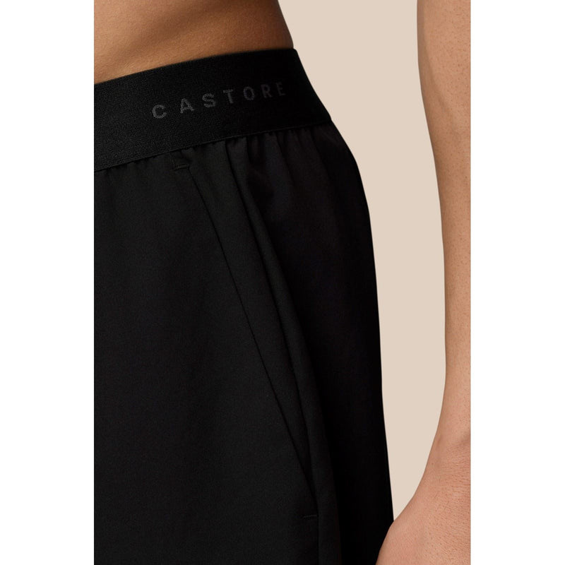 Castore Branded Elastic Shorts Polyester Men's Black Knee-Length Shorts