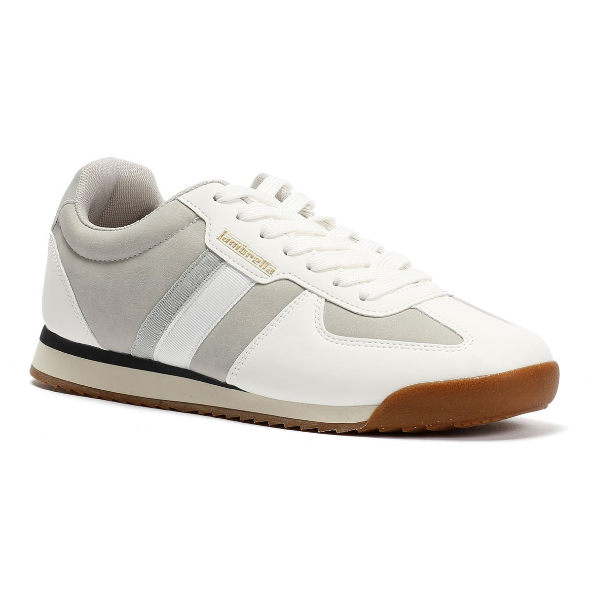 Lambretta Diego Men's White/Gray Sneakers