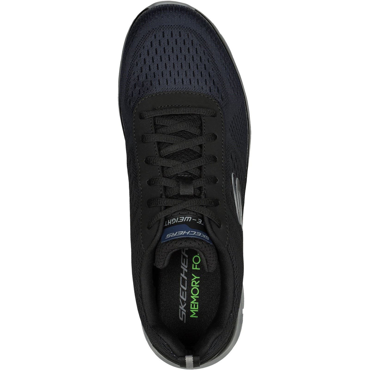 Skechers Track - Ripkent Textile Men's Navy/Black Sneakers